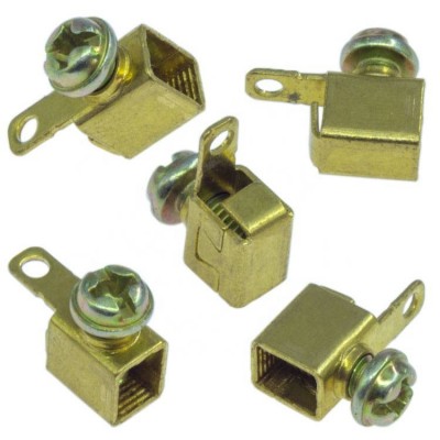 Stamping Brass Wire Connector Terminal,Three